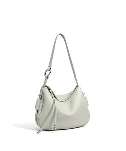 Bolso de Mano Casual de Cuero Genuino de Alta Gama para Viajes Diarios, Ligero, de un Solo Hombro, con Cierre de Cremallera para Mujer - Product Image 3