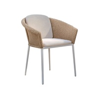 Mobilier d'extérieur imperméable au soleil chaise et table en rotin pour jardin villa loisirs balcon-pour les loisirs de plein air