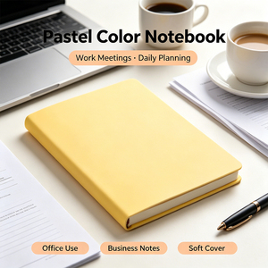 Pastel Color Notebook A5 Size Soft Cover Lined Pages School Office Use - Product Image 2