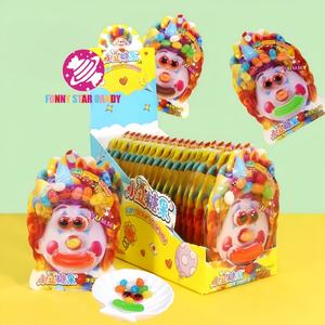 Özel büyülü Joker sakızlı şeker lal meyveli göz küresi dudaklar şekilli palyaço jöle fasulye ekşi tatlı <span class=keywords><strong>Gummies</strong></span> - Product Image 1