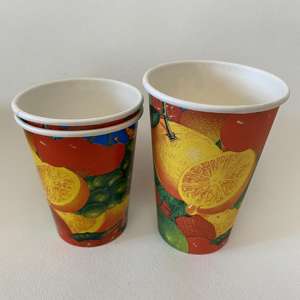 Bebida fría desechable con revestimiento de PE, vaso de papel de 9oz, 12oz y 16oz para zumo, Soda, batidos, Cola - Product Image 6