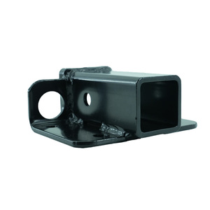 Receptor de gancho de remolque de acero al carbono negro con 2 orificios de montaje para remolque todoterreno de uso general - Product Image 2