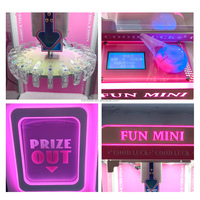 Nouvelle machine à grue à 40 pinces, modèle populaire, pour cadeaux, usage commercial, avec fonction de jeu vidéo, pour enfants, avec lecteur de code QR et de pièces, pour stand commercial