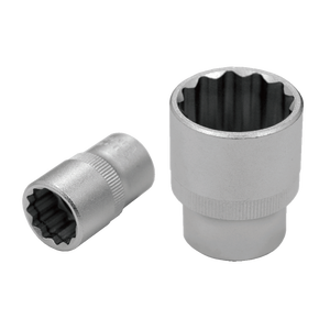 KENDO 22 mm 1/2 \ "POLYGONAL CROMO HEX Deep Socket DIY Grade Impact Socket Set para reparación Personalizable OEM Support - Product Image 1