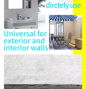 White Interior and Exterior Wall Latex Paint, Wall Renovation, <b>Alkali</b>-resistant and Reinforced Exterior Wall Coating - Product Image 4