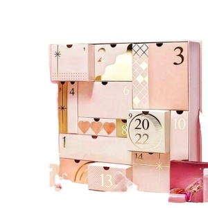 Recyclable Custom Digital Printing Diy Mystery Paper Surprise Christmas Advent <b>Calendar</b> Countdown Blind Gift Box Packaging - Product Image 2