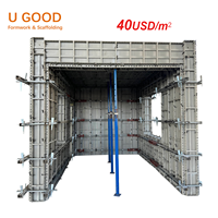 Coffrage en acier pour la construction, coffrage en béton pour bâtiments de grande hauteur - Panneau de coffrage haute résistance