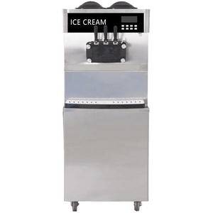 3 Flavor Soft Ice <b>Maker</b> Frozen <b>Yogurt</b> Machine 18L/H LCD Display - Product Image 3