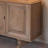 Buffet de salle à manger, console d'entrée, armoire à chaussures, séparateur de pièce, meuble de rangement de style campagnard français vintage