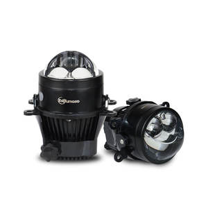 K201 nuevo Bi LED proyector lente 12V-24V 8000lm 80W H11 HB3 9005 3 pulgadas LED faro antiniebla para <span class=keywords><strong>BMV</strong></span> Honda <span class=keywords><strong>coche</strong></span> universal - Product Image 1