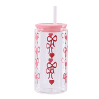 Gobelet PC avec paille, écologique, portable, avec couvercle, design moderne et minimaliste, motif fruit créatif, tendance, cadeau d'affaires pratique, non isotherme