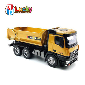 <span class=keywords><strong>Huina</strong></span> <span class=keywords><strong>1582</strong></span> 1/14 2,4G 10 canales Simulación Control remoto RC Tilt Alloy Dump Truck con sonido - Product Image 4