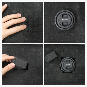 Valise de protection rigide DRX avec roulettes, résistante à l'eau et aux chocs, avec mousse et roues, verrouillage breveté - Product Image 5