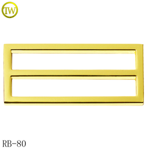 مشبك قابل للتعديل منزلق معدني ثلاثي الانزلاق حزام مشبك حقيبة حزام أبازيم - Product Image 5