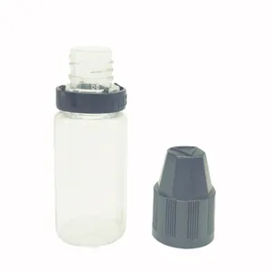 Heiße 10 ml PET-Flaschen TPD-konform Plastik öl flasche Augentropfen flasche
