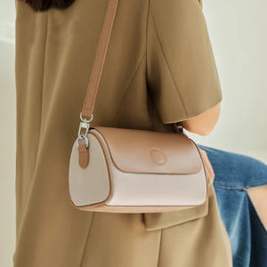 กระเป๋าผู้หญิงหนังทรงกระบอกสำหรับเดินทางประจำวัน, ใหม่2025 - Product Image 6