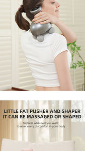 <span class=keywords><strong>2025</strong></span>新着ワイヤレスハンドヘルドプロフェッショナル電気バックマッサージャーミニ静かな4頭マッサージャー筋肉リラックス - Product Image 6