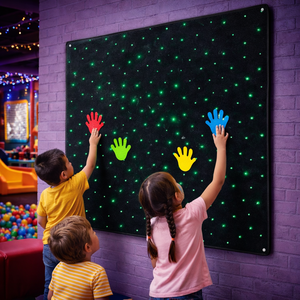 <span class=keywords><strong>Tapis</strong></span> en fibre optique interactif pour l'exploration sensorielle, expérience visuelle apaisante, <span class=keywords><strong>tapis</strong></span> scintillant en fibre optique pour centre de thérapie - Product Image 1