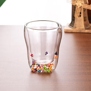 Tasse à café double paroi en verre borosilicate, grande capacité, pour petit-déjeuner et jus domestique - Product Image 3