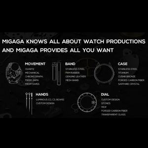 Reloj con logotipo personalizable para hombre, caja de acero inoxidable 316L, relojes Tourbillion de cuerda automática, movimiento de reloj automático - Product Image 5