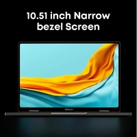Tablette-ordinateur portable 2 en 1 CHUWI MiniBook X, 12 Go de RAM LPDDR5, 512 Go de SSD, processeur Intel N100, écran tactile de 10,51 pouces, clavier rétroéclairé, Windows 11, Wi-Fi 6
