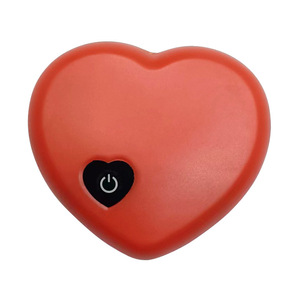 Giocattolo di peluche per cani dispositivo di battito cardiaco di peluche giocattolo movimento a forma di cuore vibratore peluche giocattolo accessori elettronici - Product Image 1