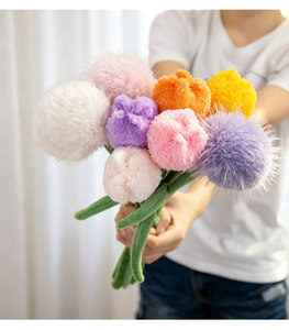 Juguetes Songshan, Serie de Flores, Ramo de Peluche DIY, Rosa, Margarita, Plantas, Arreglo Floral para Boda, Decoraciones para Floristería, Regalo - Product Image 5