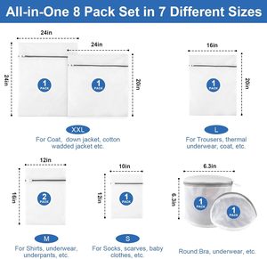 Modern Foldable 12x16 Inches Honeycomb Network Laundry Bag Custom Logo Reusable Mesh Wash Bag Laundry Bags for <b>Clothes</b> - Product Image 2