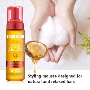 <span class=keywords><strong>Mousse</strong></span> Coiffante Huile d'<span class=keywords><strong>Argan</strong></span> du Maroc Lissante, Brillante et Anti-Frisottis Marque Blanche FEO - Product Image 3