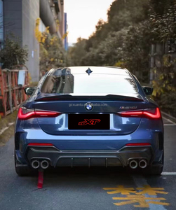 บอดี้คิท2020 + ปีกสปอยเลอร์ท้ายรถคาร์บอนไฟเบอร์สไตล์ G22สำหรับ BMW 4 Series G22คูเป้ M4 G82รถ - Product Image 4