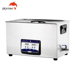 Skymen filtro de óleo digital, JP-100S 600w 30l digital profissional nova máquina de limpeza ultrassônica temporizador digital de alta qualidade filtro de óleo