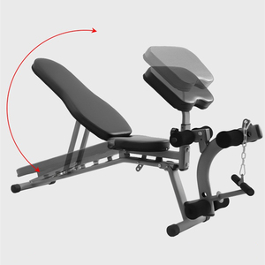 Nouveau design de banc de <span class=keywords><strong>musculation</strong></span> réglable pour entraînement physique, banc d'haltères tout-en-un pour le stockage - Product Image 4