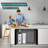 Purificateur d'eau 3m Bev140, machine à eau potable commerciale - Filtre à eau potable haute performance pour cuisine
