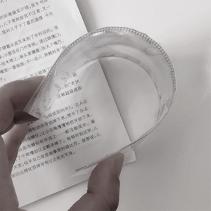 Thước Đánh Dấu Sách 190X65Mm Gấp 3 Lần Kính Lúp Ống Kính Fresnel Kính Lúp Làm Quà Tặng - Product Image 4