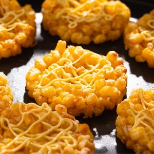 Frituras <span class=keywords><strong>de</strong></span> Maíz Dulce Congeladas <span class=keywords><strong>de</strong></span> Grado Gastronómico, Suministro a Granel IQF, Postre Chino Listo para Restaurante - Product Image 2