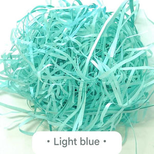 <span class=keywords><strong>เศษ</strong></span>กระดาษพีวีซีย่น 100 กรัม/<span class=keywords><strong>ถุง</strong></span> สำหรับเติมกล่องของขวัญ หญ้าลาฟีต์ สำหรับใส่ขนม มีหลายสีให้เลือก - Product Image 2