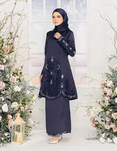 模型Di Moden现代Kurung白色棉Anak 2022 Jenama Plus尺寸Kebaya Laki Zalora设计购买马来西亚Baju Kurung