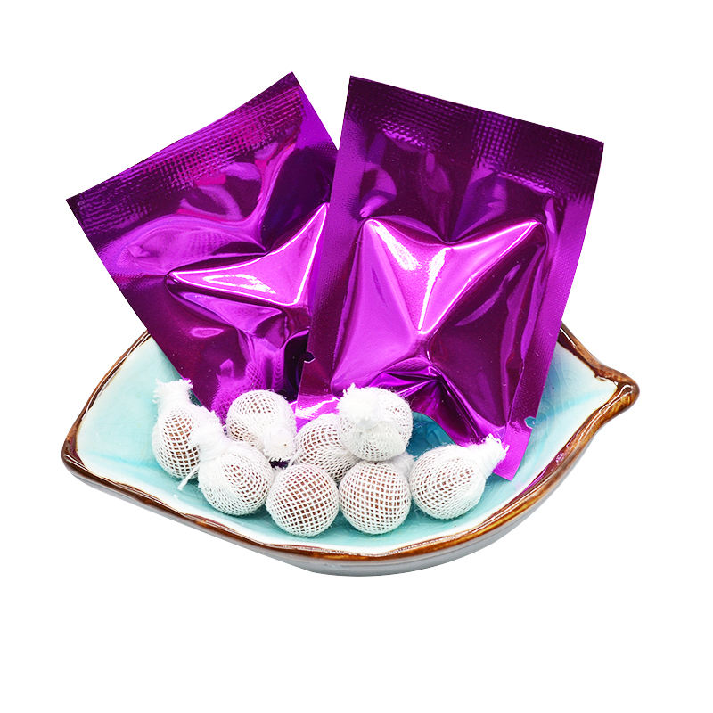 1pc/purple foil bag no label