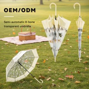 Sombrillas Promocionales Transparentes de Viaje a Buen Precio, Sombrilla de Mano para la Lluvia - Product Image 2