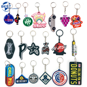 Nhà Máy Cá nhân hoá tùy chỉnh thiết kế của bạn hình 3D Logo mềm PVC cao su <span class=keywords><strong>Keychain</strong></span> cho đồ chơi kim loại <span class=keywords><strong>Keychain</strong></span> Quà tặng khuyến mãi - Product Image 6