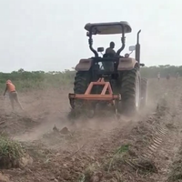 Machine à récolter le manioc et les patates douces à double rangée montée sur tracteur, prix d'usine