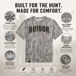 <span class=keywords><strong>T</strong></span>-<span class=keywords><strong>shirt</strong></span> de pêche et de <span class=keywords><strong>randonnée</strong></span> personnalisé, ultra-doux, respirant, en tissu tri-mélange délavé camouflage, matière extensible confortable, manches courtes - Product Image 2