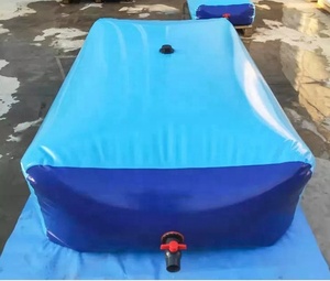 Réservoir d'eau pliable en bâche PVC de 5000 litres, forme carrée flexible, 1000 L/heure, pour machines de traitement de l'eau, garantie 2 ans - Product Image 4