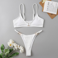 Meisjes Badmode Designer Badpakken Bekende Merken Custom Badmode String Bikini