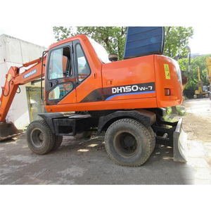 รถขุดล้อยาง Doosan DH150W-7 คุณภาพสูง ขนาด 15 ตัน มือสอง พร้อมเครื่องยนต์ เกียร์ และปั๊ม ขาย - Product Image 6