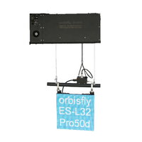 Led Kinetic Orbisfly Pro 50d Treuil élévateur Dmx Palan Scène d'événement Brevet Smart Stage Treuils Cinétique Treuil Lumière Publicité