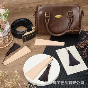 Wood Waxing <b>Tool</b> Wooden Canvas Smoothing <b>Tool</b> Portable <b>Leather</b> Care Kit For Zipper Stitching - Product Image 2