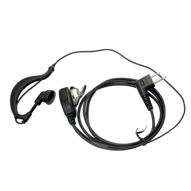 M-type Walkie Talkie Ear Headphones Two Way Radio Ear Headphone  with Microphone PTT for Dp1400 Dep450 Cp200 Cp200D