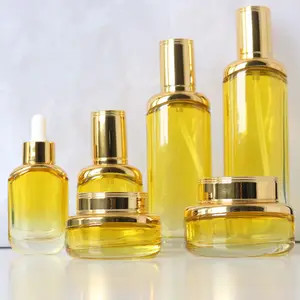 Botellas Cosméticas de Lujo Vacías de 30g 50g 30ml 40ml 100ml 120ml, Botella de Vidrio con Gotero para Suero y Aceite Esencial, Botella de Vidrio con Bomba Dosificadora para Loción - Product Image 2