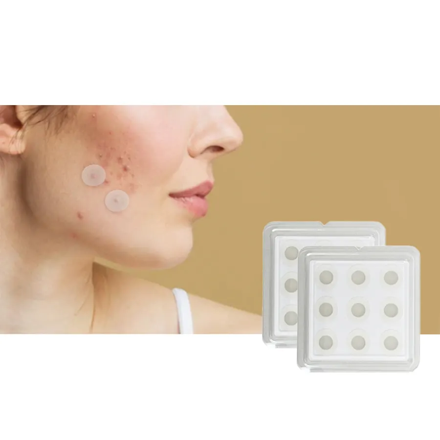 Micro Agulhas de Adesivo Facial para reparar acne Micro Agulha de Adesivo para Aliviar acne